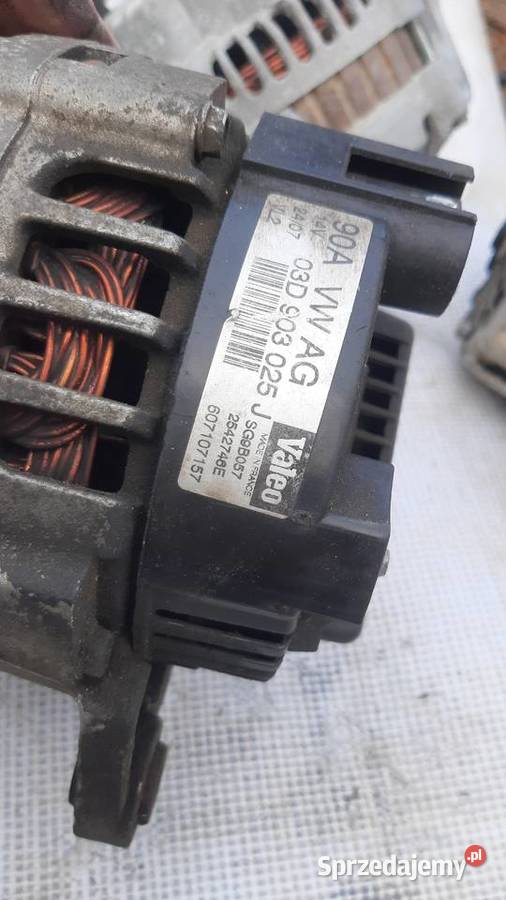 alternator 90A Skoda Fabia II 12 03D903025J VW Układ elektryczny silnika dolnośląskie Dębno