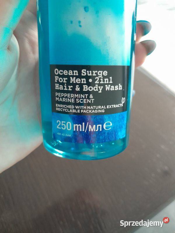 2w1 Żel do mycia ciała i włosów Ocean Surge for Siewierz