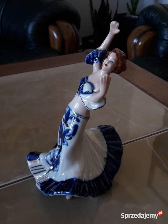 Porcelanowa tancerka Zygmunt Buksowicz Katowice Janów Lubelski