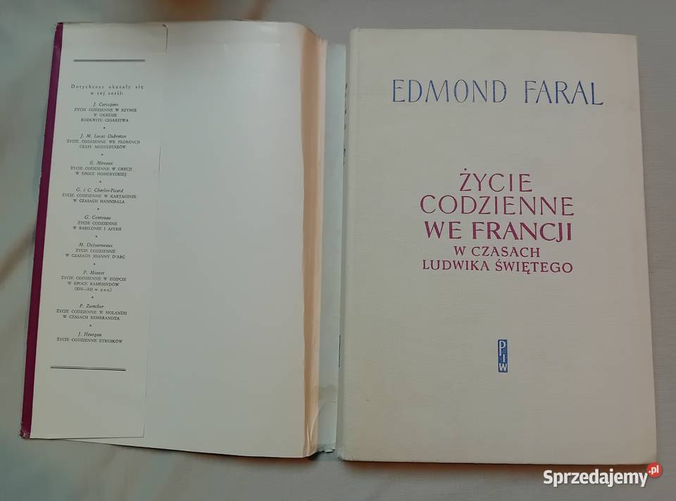 Edmond Faral Życie codzienne we Francji w Koźminek