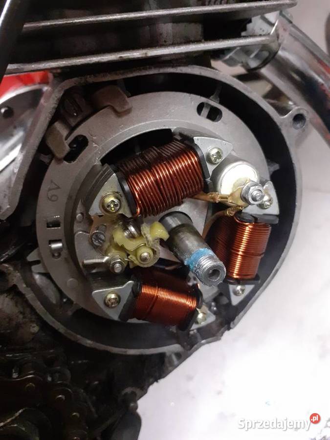 Zapłon Simson i osprzęt 6V dwusuwowy Simson Kobylnica