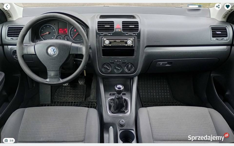 Volkswagen Jetta 16 benzyna FSI 2005 6 biegów srebrny Brzesko