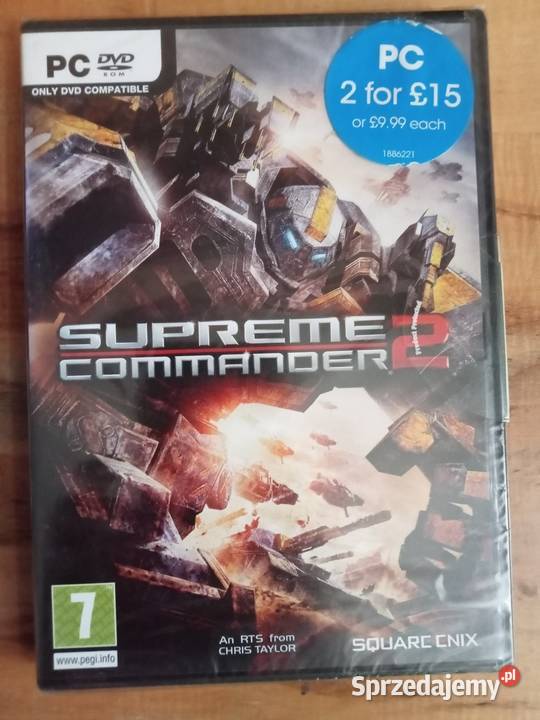 supreme commander 2nowa pc dvd rom Nowy Tomyśl