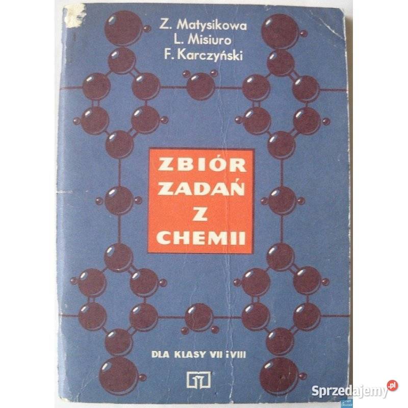 Zbiór Zadań z Chemii Klas VIIVIII Siedlce