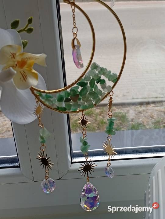 Piękny duży pryzmat łapacz słońca księżyc Szczecinek