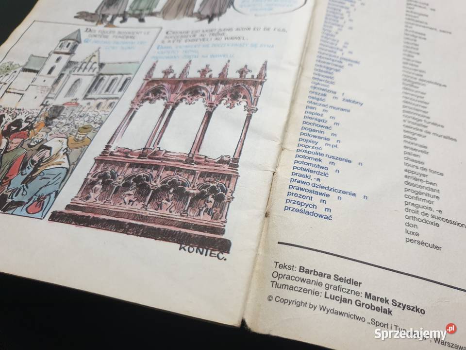 Kazimierz Wielki Casimir le Grand komiks Gdynia