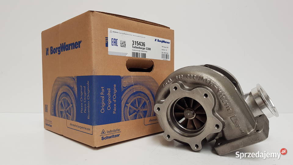 Nowa turbosprężarka SCHWITZER 315436 318524 Turbosprężarki Siedlce