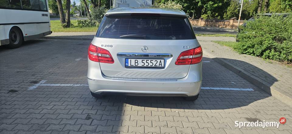 MercedesBenz B200 CDI 2013 Skóra BiXenon Park Klasa B Biała Podlaska
