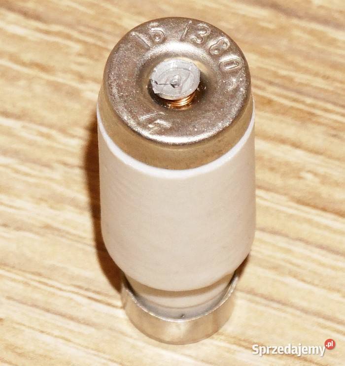 Wkładka bezpiecznikowa małogabarytowa 13 x 36 mm Zabezpieczenia i rozdzielnice śląskie Gliwice