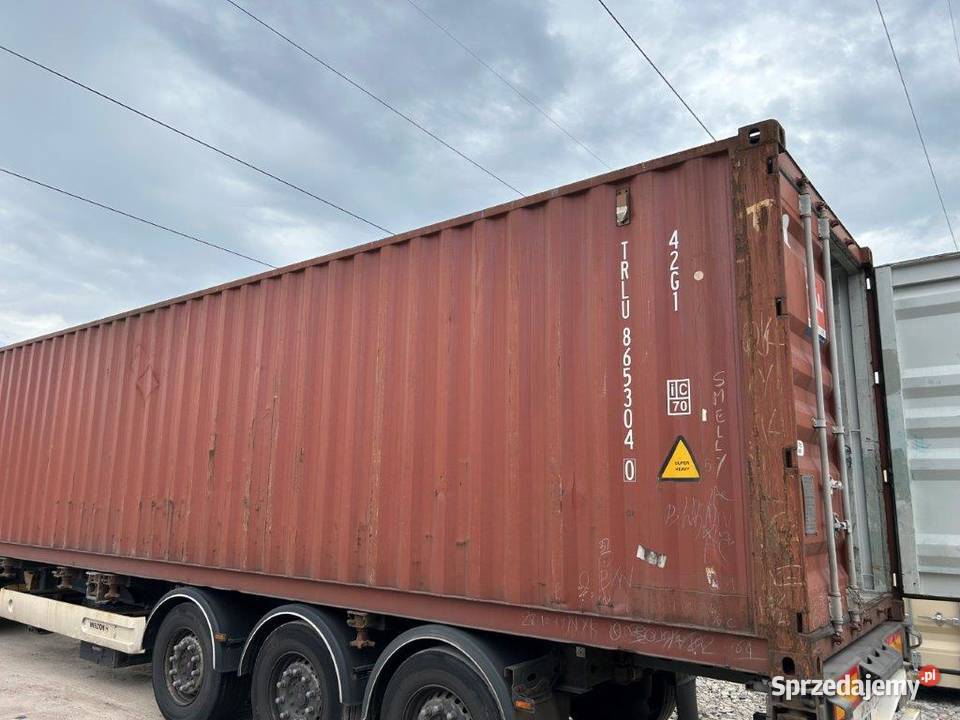 Konteenry mrskie magazynowe budowlane 40DVDC Lipno