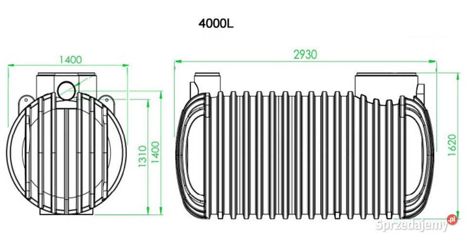 ZBIORNIK NA DESZCZÓWKĘ 4000L ZESTAW dolnośląskie Wrocław sprzedam