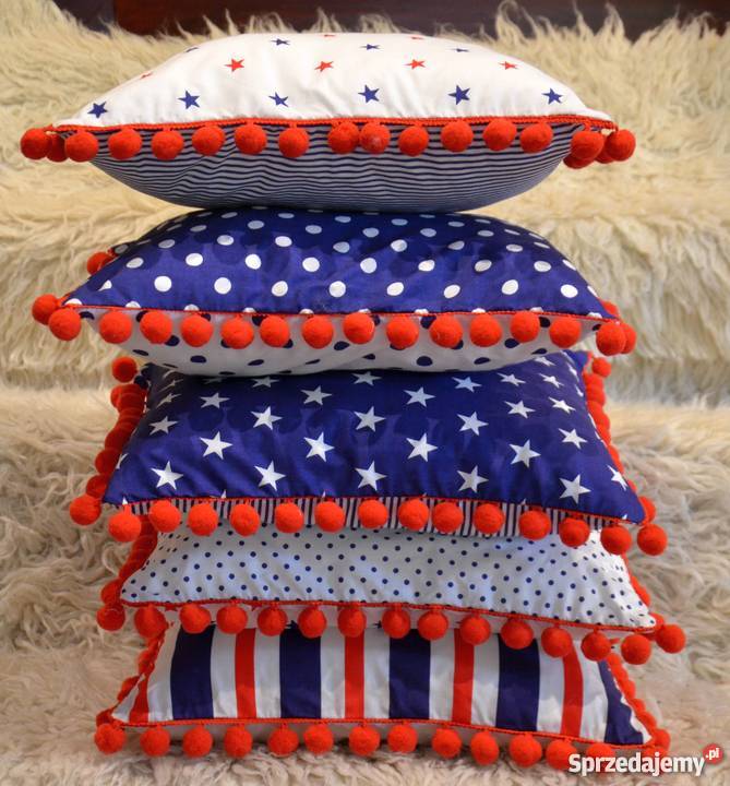 Poduszka 30x40 z łuską gryki orkiszudwie wielokolorowy Kliny