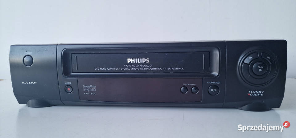 Magnetowid Philips VR205 VR 205 wideo video VHS wielkopolskie Międzychód sprzedam