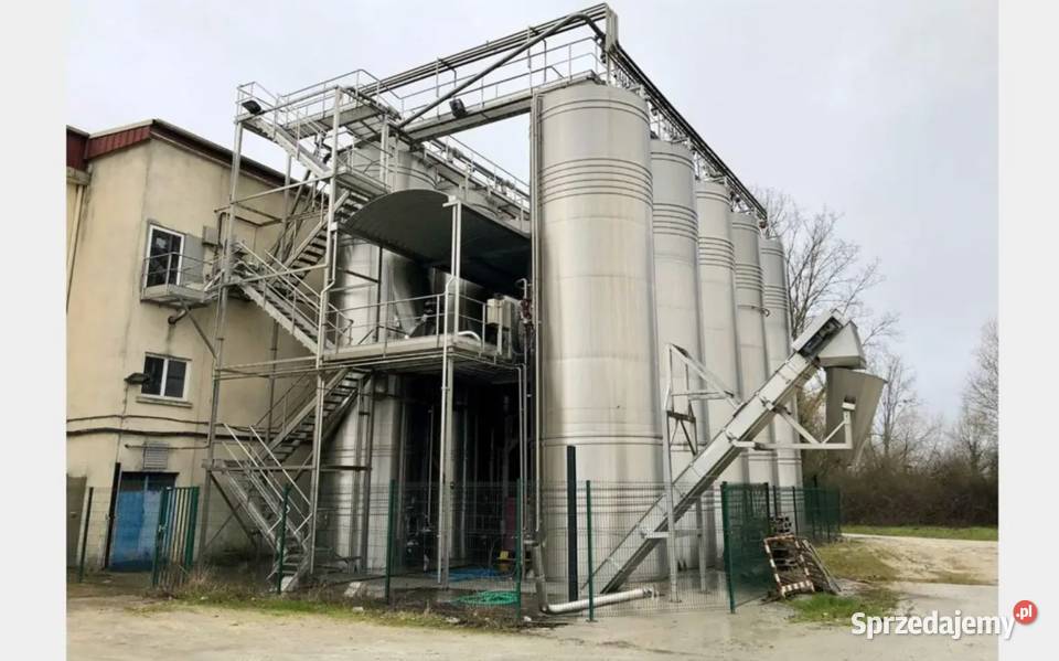 Zbiornik ze stali nierdzewnej 66m3 40 26 m3 z Wtelno sprzedam