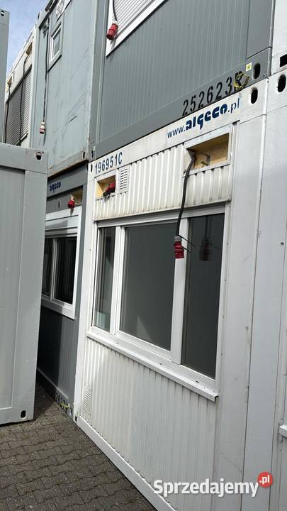 Kontenery biurowe mieszkalne wartownie używane i