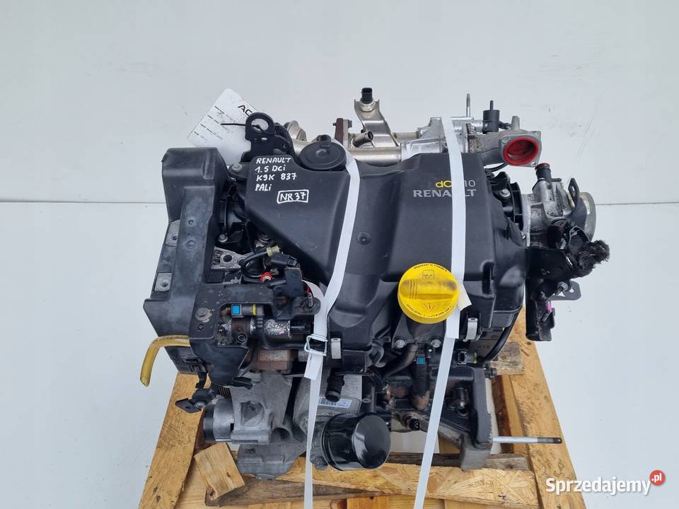 SILNIK BEZ OSPRZĘTU Renault Fluence 15 DCI 110 Silniki kompletne sprzedam