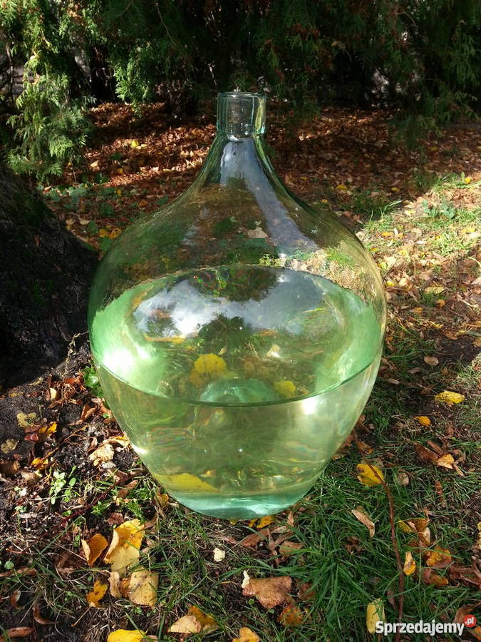 Balon butla gąsior do wina 40L kosz ochronny Wągrowiec