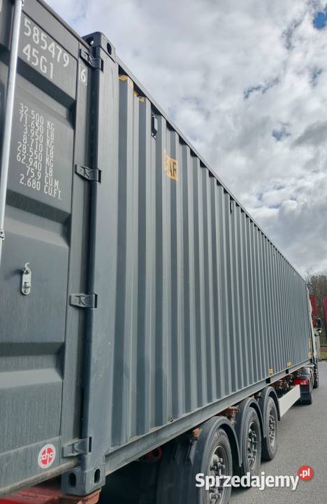 12m 40HC Kontener morski double door Nowy