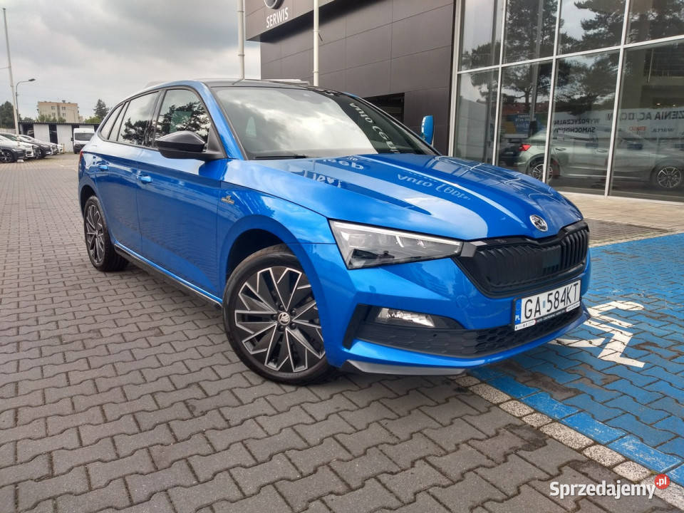 koda Scala Monte Carlo 15 TSI 150 led ambient czujnik zmierzchu Tychy