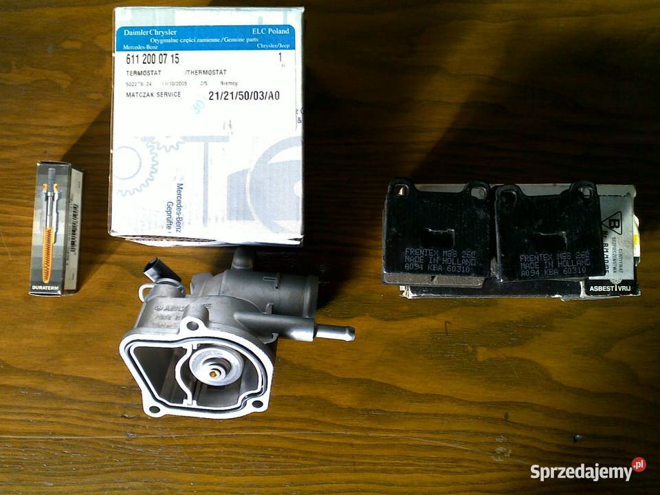 Termostat MB Vito świeca żarowa MB 124 klocki Zgierz