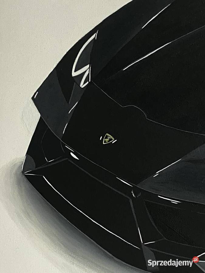 Obraz na półtonie Lamborghini akryle Rawicz