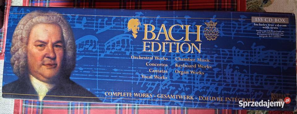 Bach Edition Complete Works 155 CD box klasyczna Kraków