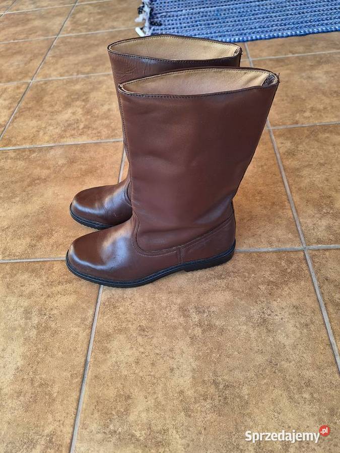 Buty wojskowe ze skóry rozmiar 26 inna Płońsk sprzedam