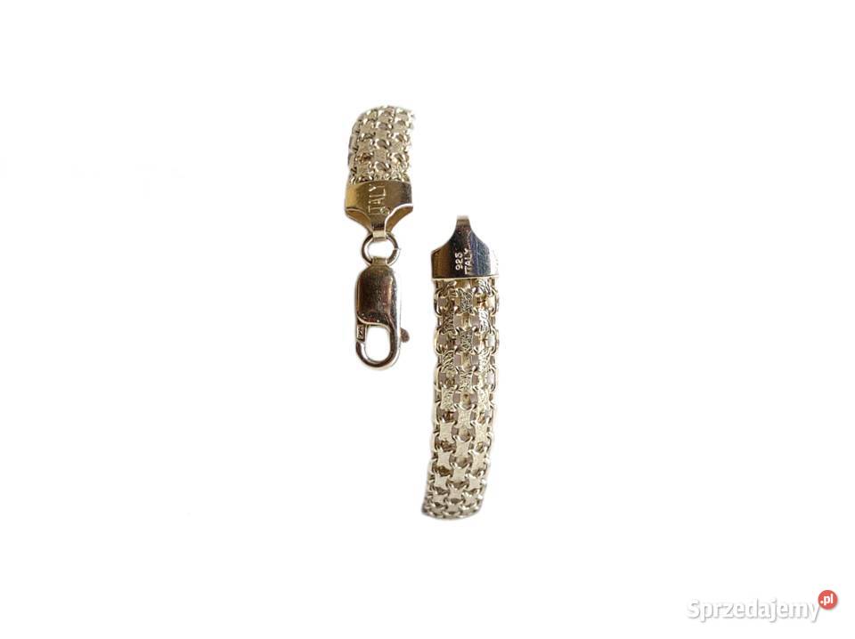 7349 Efektowna Włoska Diamentowana Bransoletka Kędzierzyn-Koźle