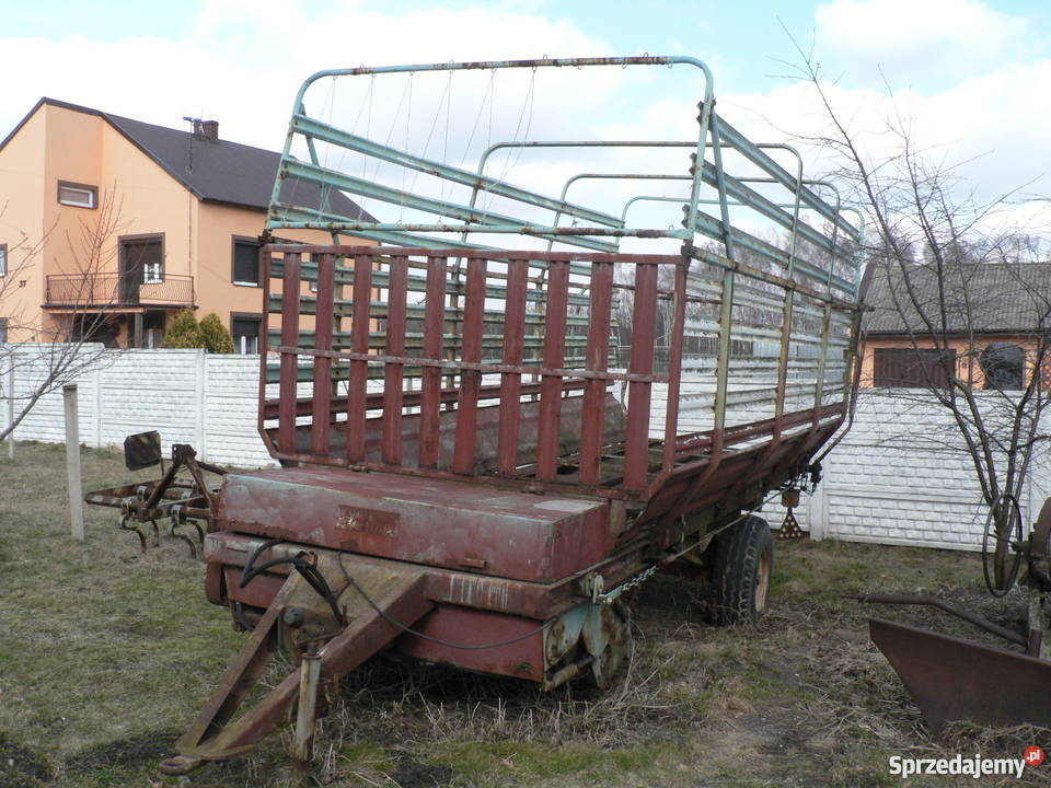 Sprzedam przyczepę samozbierającą T010 Porzecze