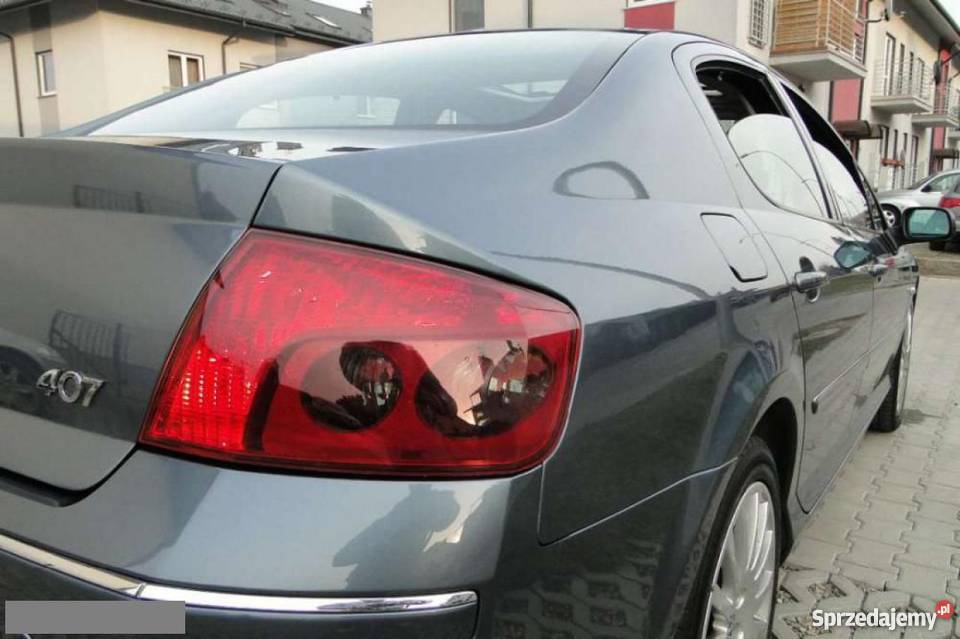 Peugeot 407 SW szary centralny zamek podkarpackie Rzeszów
