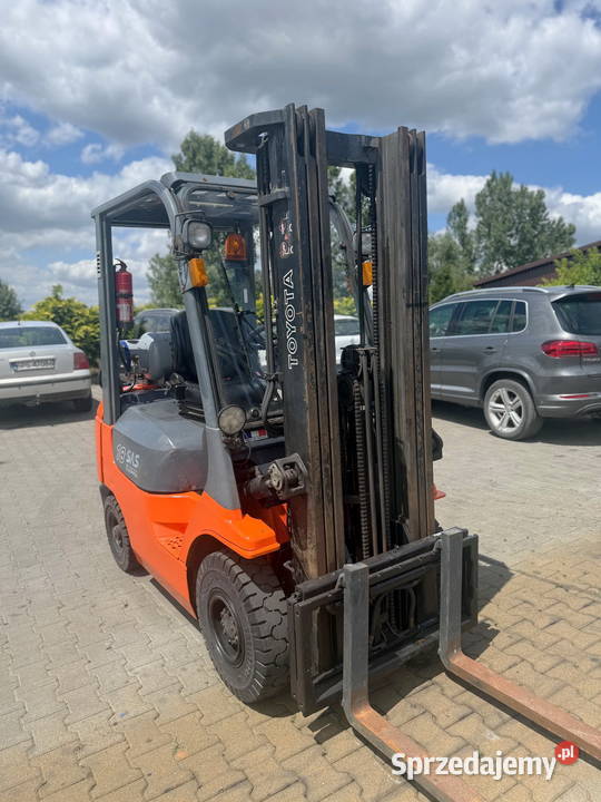 wózek widłowy TOYOTA 427FGF18 LPG 1800 Triplex gaz Wózki widłowe łódzkie Działoszyn