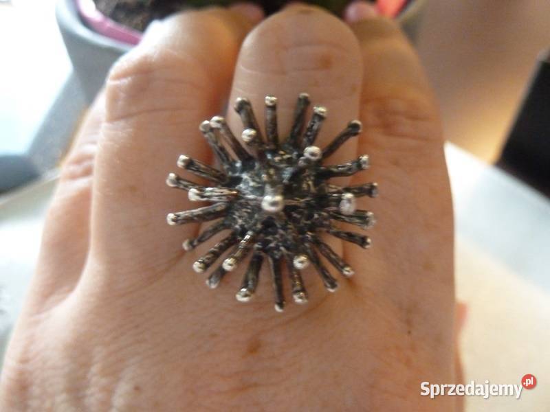 pierścionek srebrny jeżyk srebrne Radom