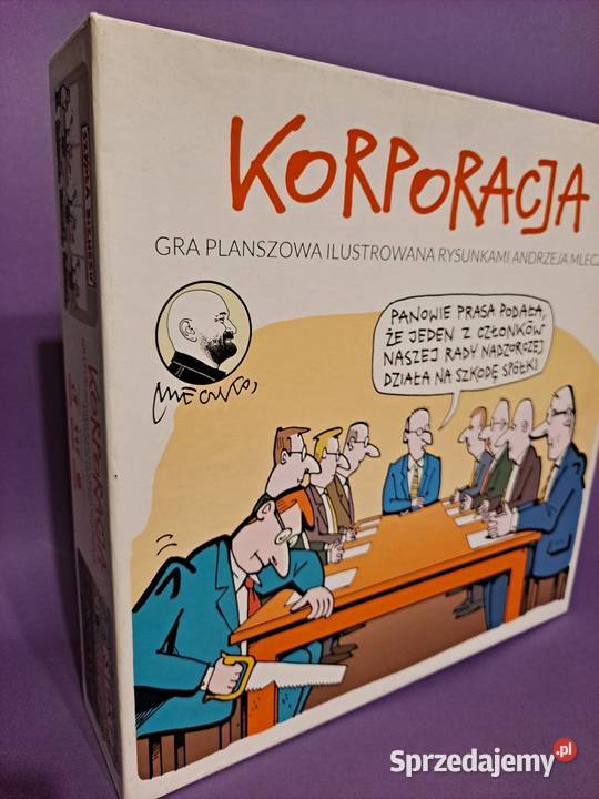 KORPORACJA Mleczko gra planszowa Kraków