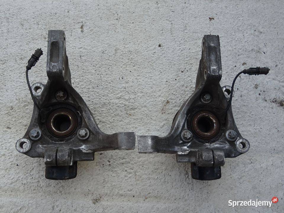 zwrotnica kompletna prawa lewa zawieszenie przód Parcice