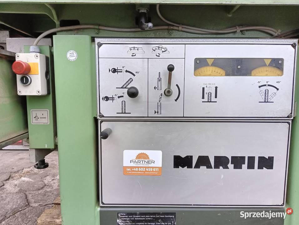 Frezarka Martin z wózkiem T 25 pomorskie Wejherowo