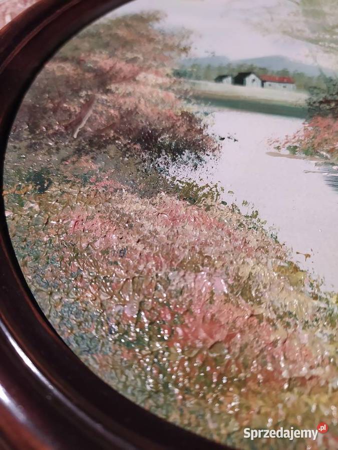 Obrazek olejny na sklepie sprzedam