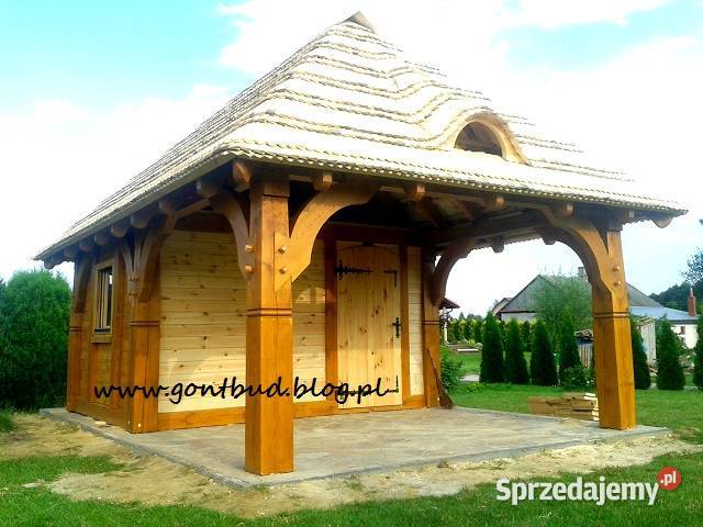altana drewniana 4x6m garaż altanka Altany i wiaty Lublin