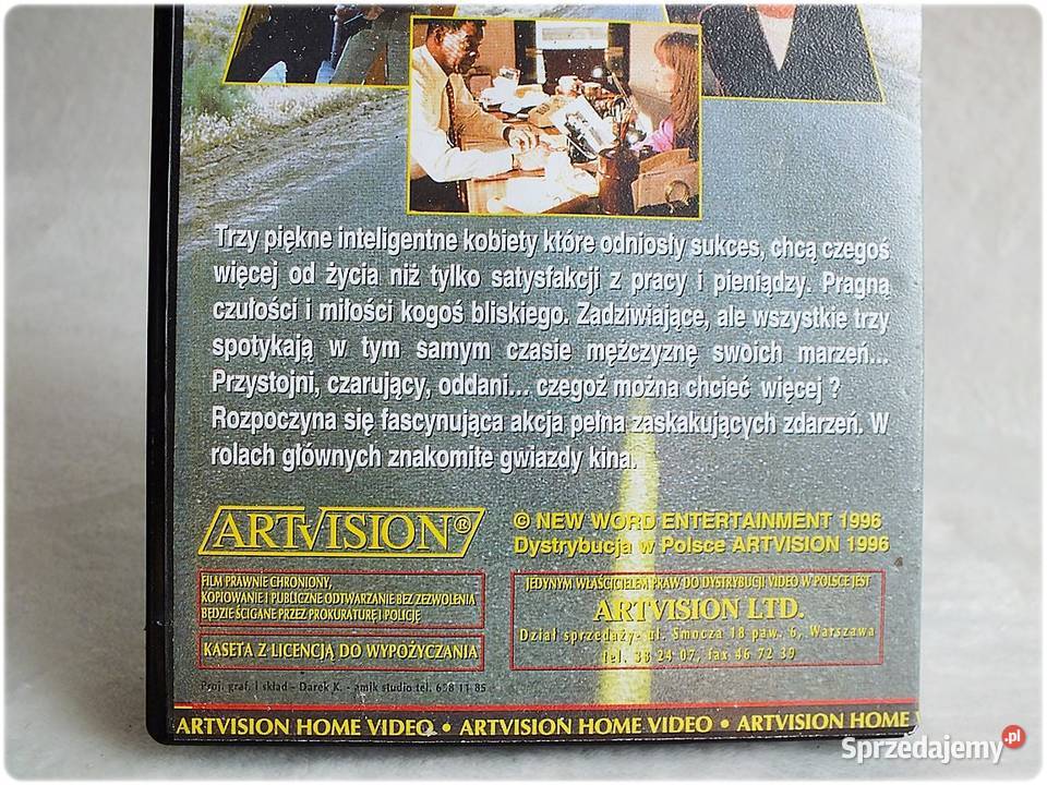 Kaseta VHS Spotkania na Autostradzie Film na lubuskie