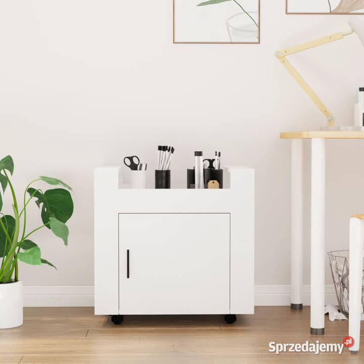 Szafka pod biurko biała 60x45x60 materiał Warszawa