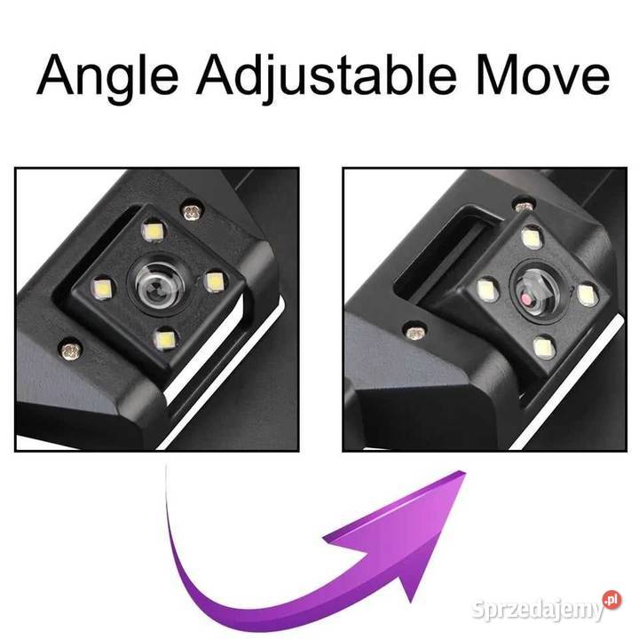 Nowa Ramka Rejestracyjna z wbudowaną kamerą sprzedam