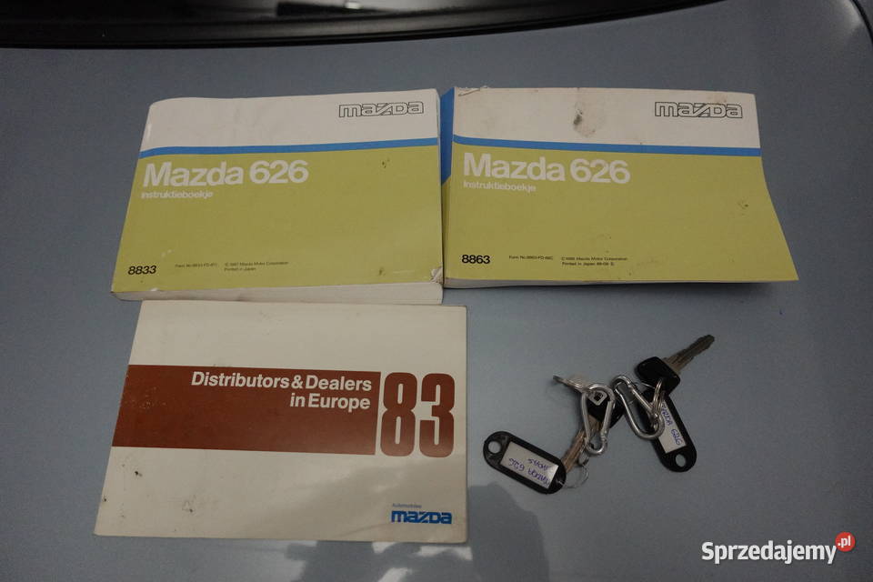 Mazda 626 mk3 Super Stan żółte tablice manualna łódzkie Zgierz