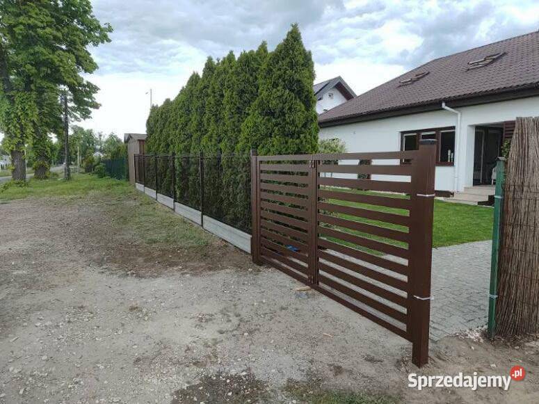 Ogrodzenia Ogrodzenia i bramy mazowieckie Wyszogród