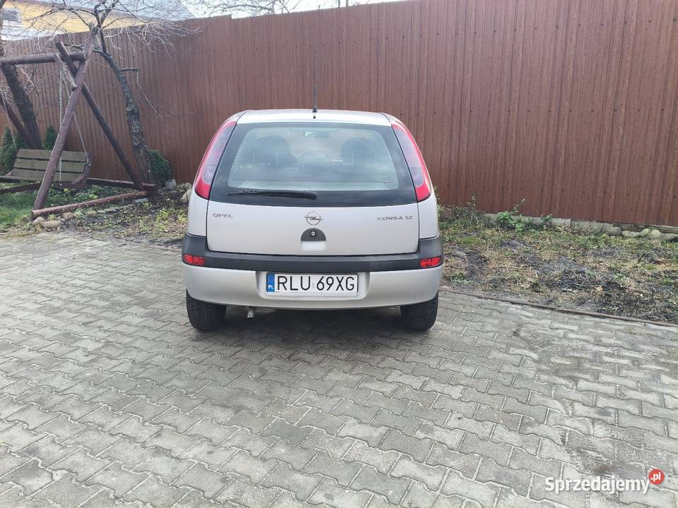 Opel corsa 12 158 Przebiegu Rok produkcji 2001 Narol
