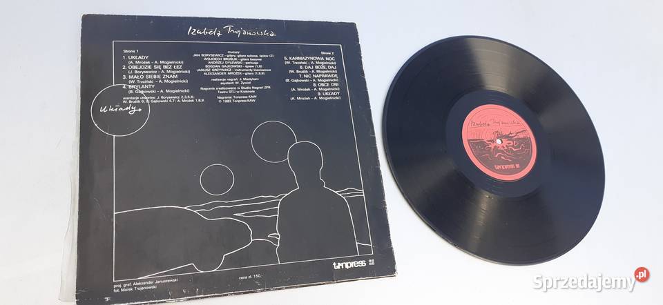 Izabela Trojanowska UkładyWinylPRL Tuszkowo sprzedam