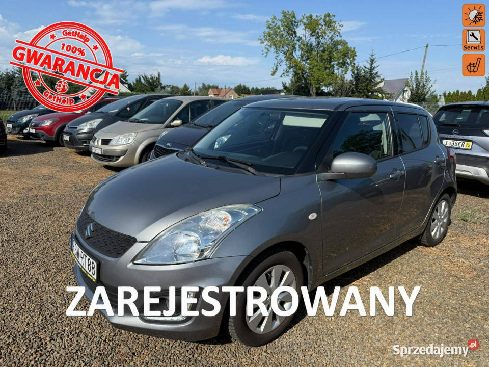 Suzuki Swift klima gwarancja zarejestrowany V nieuszkodzony wielkopolskie Zbąszyń