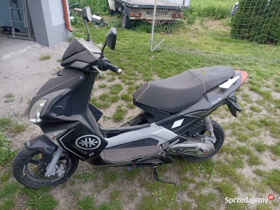 SKUTER QINGQI QM50T 10R uszkodzony Janów Lubelski