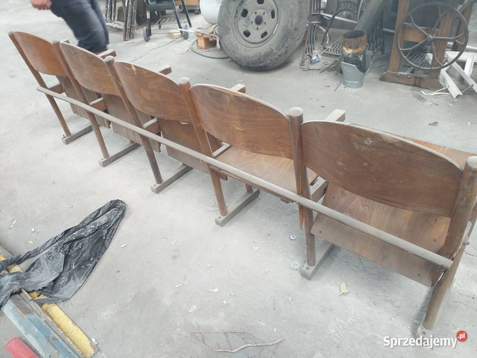 Krzesła kinowe 1 rząd 5 krzeseł