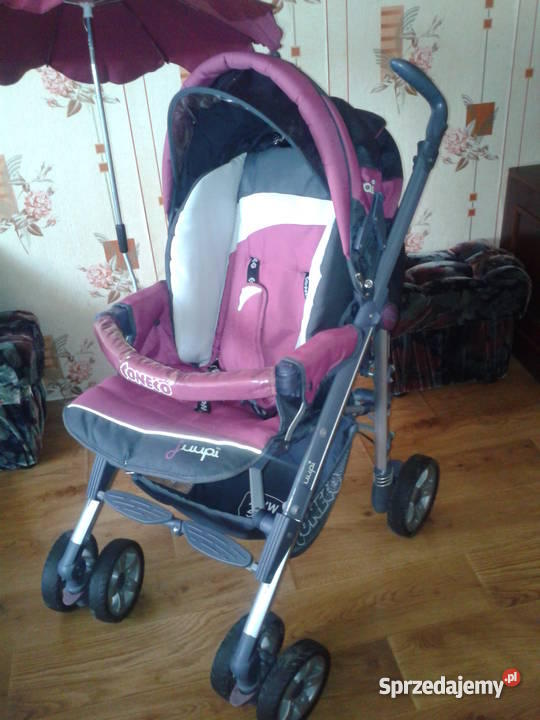 Wózek spacerowy CONECO juupi 100 Przekładane siedzisko