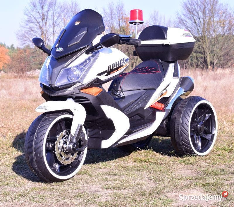 Auto samochód na akumulator SKUTER POLICYJNY Myszków