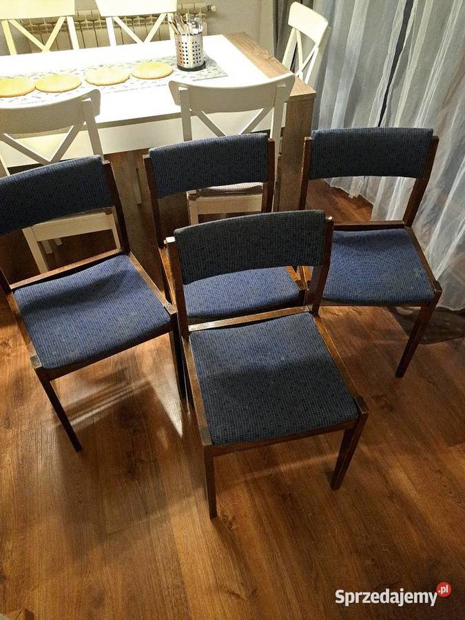 Krzesła prl dolnośląskie Wrocław sprzedam